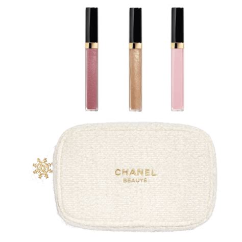 chanel trio set|MAXIMUM BRILLIANCE Lipgloss trio .